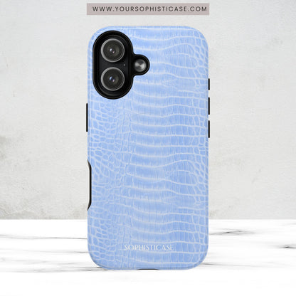 Luxe Leather in Blue - Magsafe Case