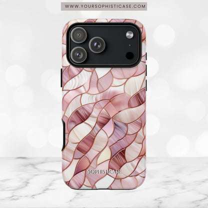 Rose' Runway in Sweet Mosaic - Tough Phone Case