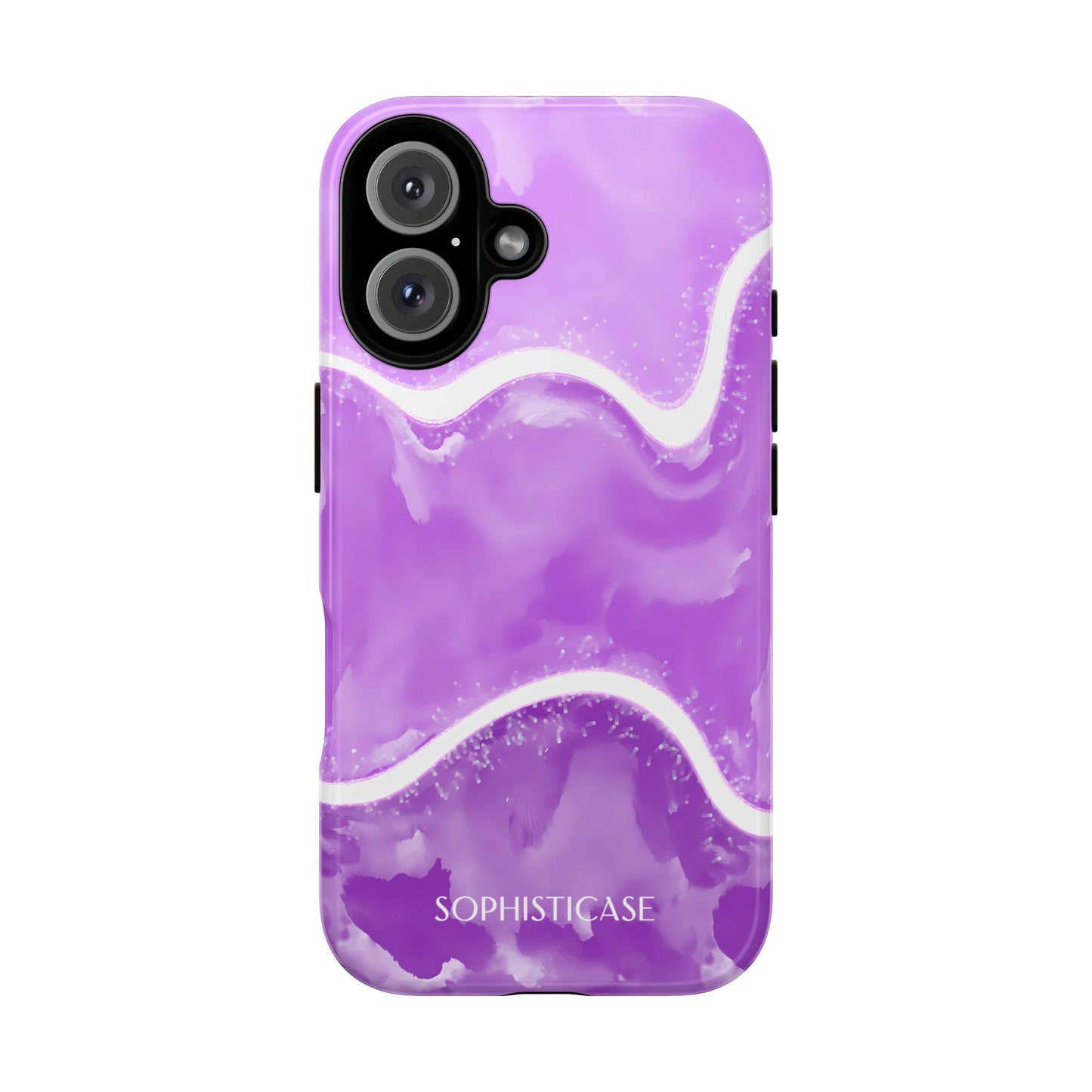 Serenity in Deep Purple - Drop Proof Phone Case for iPhone