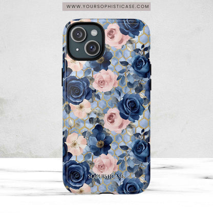 Royal Floral in Gilded Sky - iPhone Magsafe Case