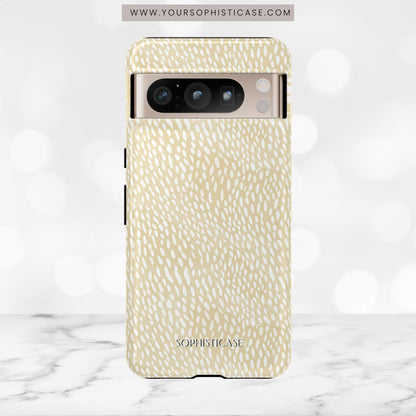 Oh Deer! in Neutral Beige- Tough Phone Case