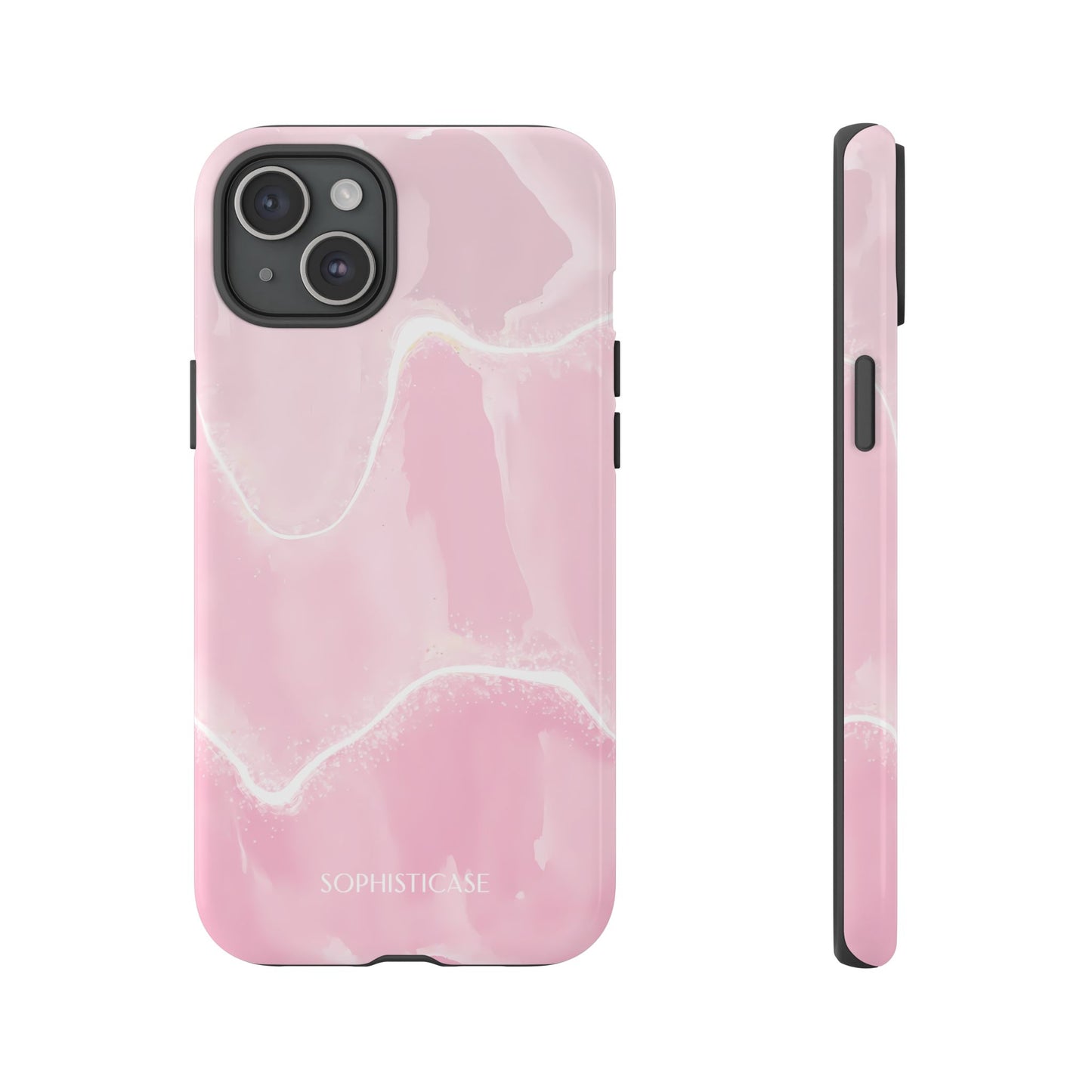 Serenity in Light Pink - iPhone Case