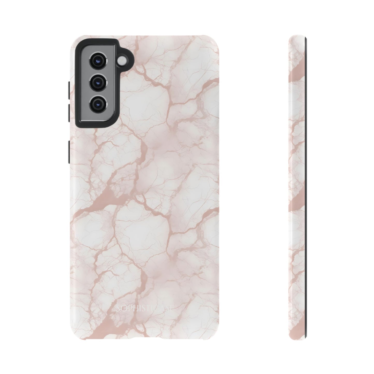 Marble Opulence in Neutral Beige - Tough Phone Case