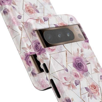 Royal Floral in Rose Royale - Tough Phone Case