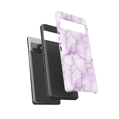 Marble Opulence in Purple - Tough Phone Case