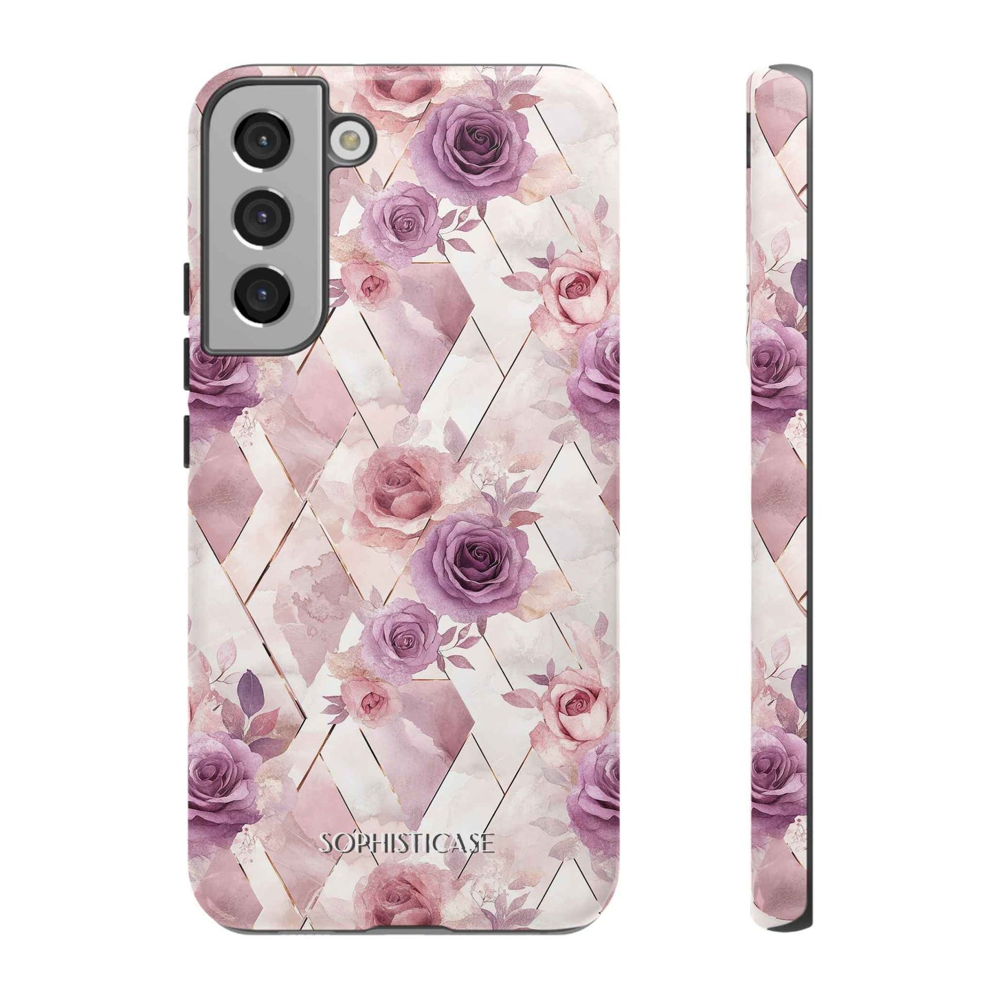 Royal Floral in Mauve Rose - Tough Phone Case