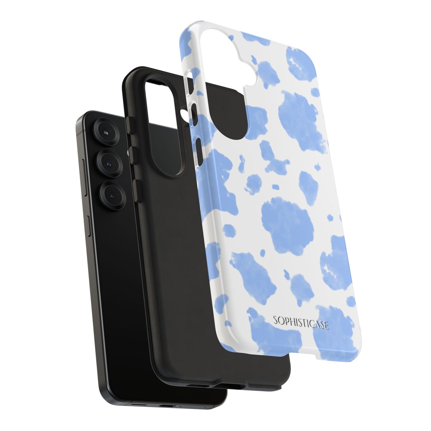 Holy Cow in Blue - iPhone Case, Samsung Galaxy Case, Google Pixel Case