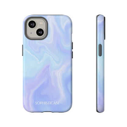 Liquid Magic in Blue Haze - iPhone Case