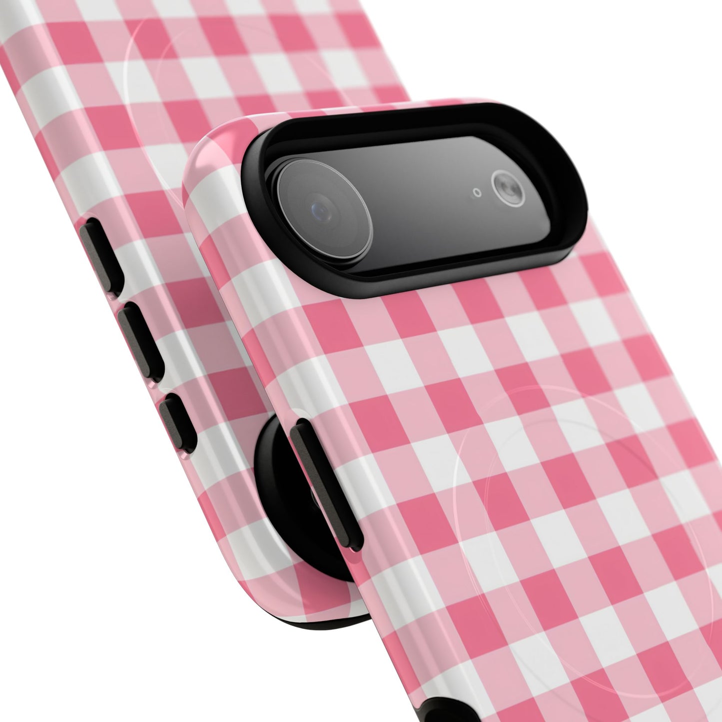 Gingham in Salmon - Magsafe Case