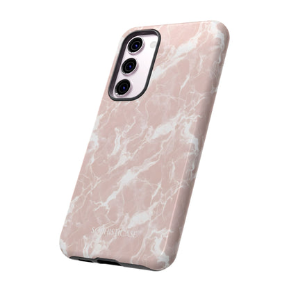 Marble Crush in Neutral Beige - Tough Phone Case