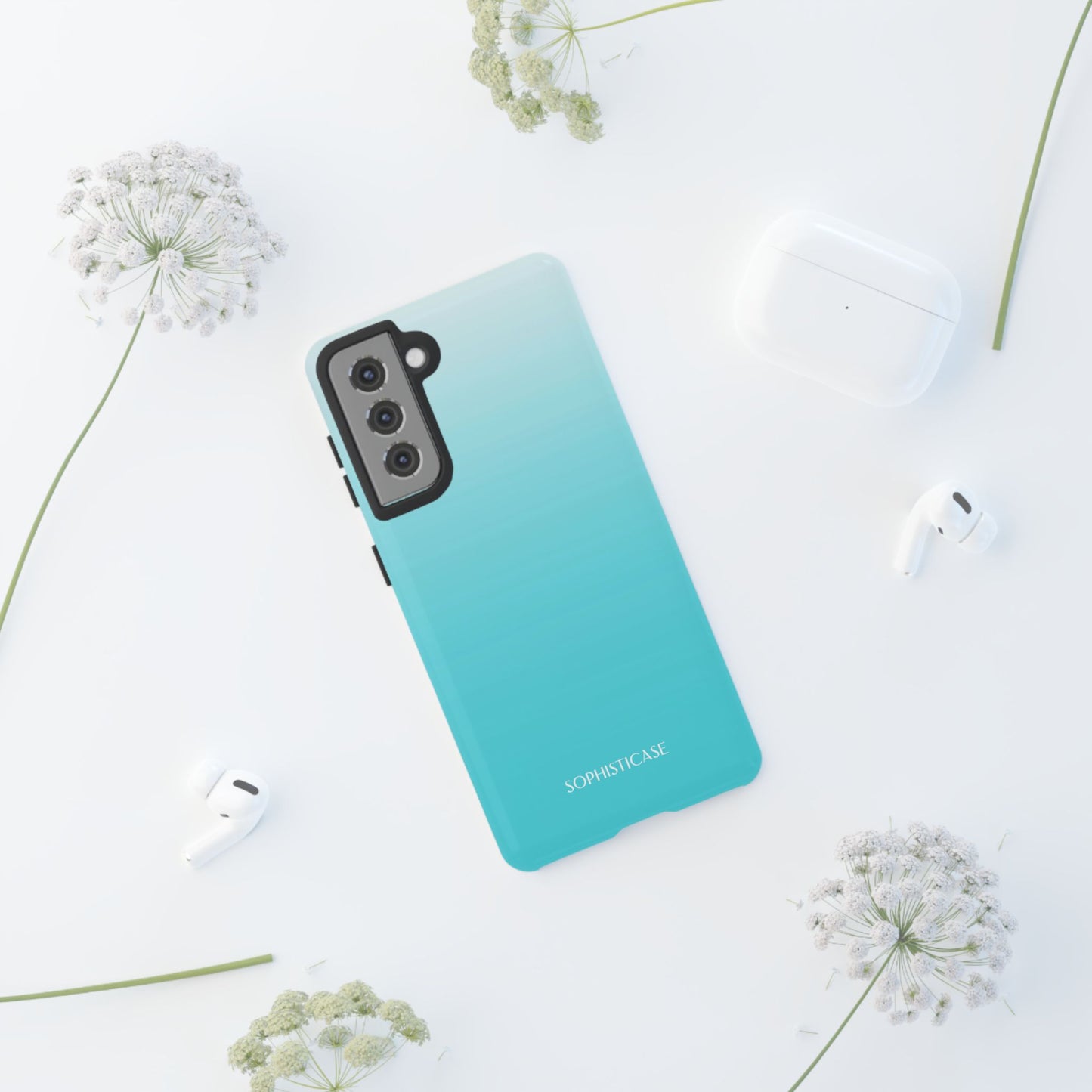 Heavenly in Aqua - Tough Phone Case