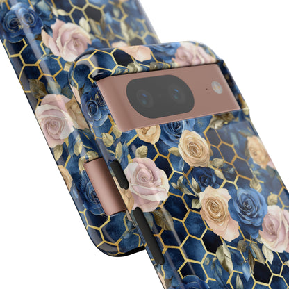 Royal Floral in Midnight Rose - Tough Phone Case