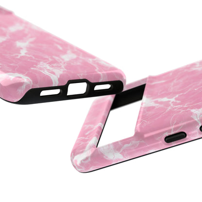 Marble Crush in Pink - Tough Phone Case