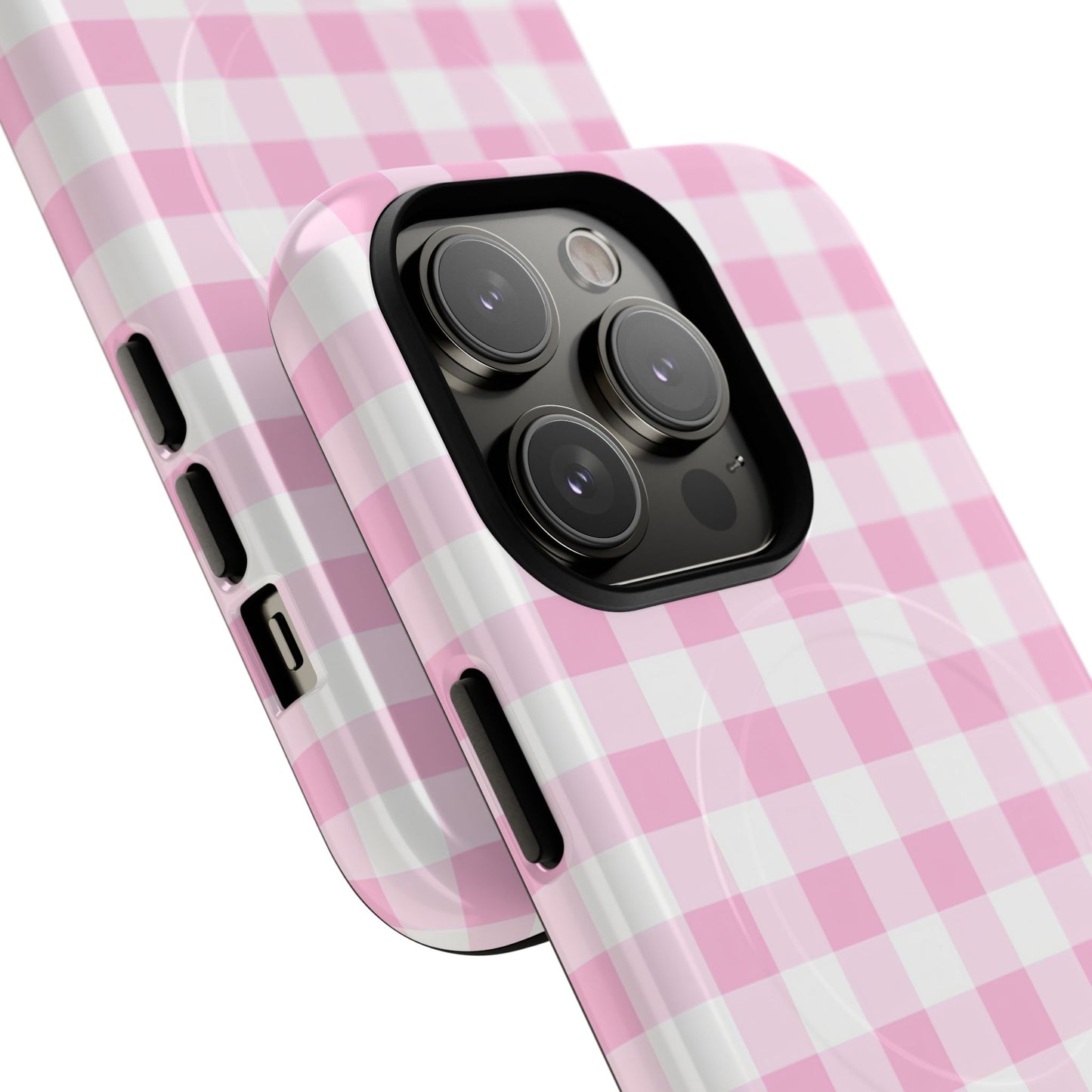 Gingham in Pink - Magsafe Case