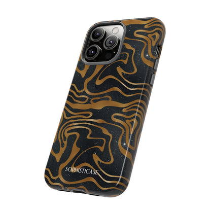 Cosmic Zebra in Black - iPhone Case, Samsung Galaxy Case, Google Pixel Case