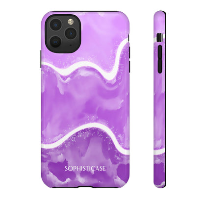 Serenity in Deep Purple - Drop Proof Phone Case for iPhone