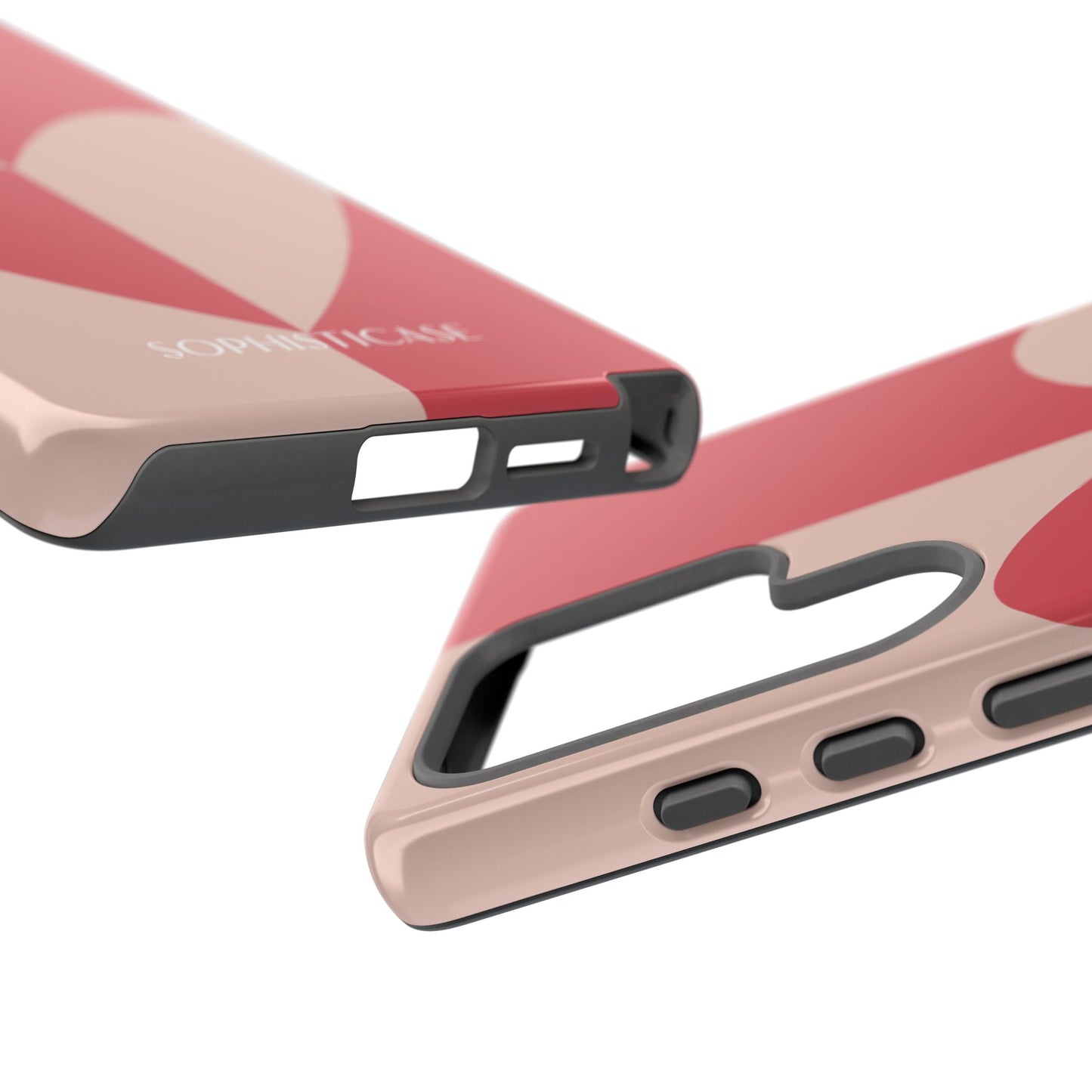 Be Mine in Red and Brown - iPhone Case, Samsung Galaxy Case, Google Pixel Case