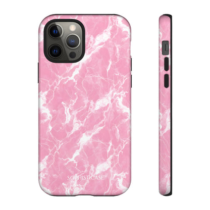 Marble Crush in Pink - iPhone Case