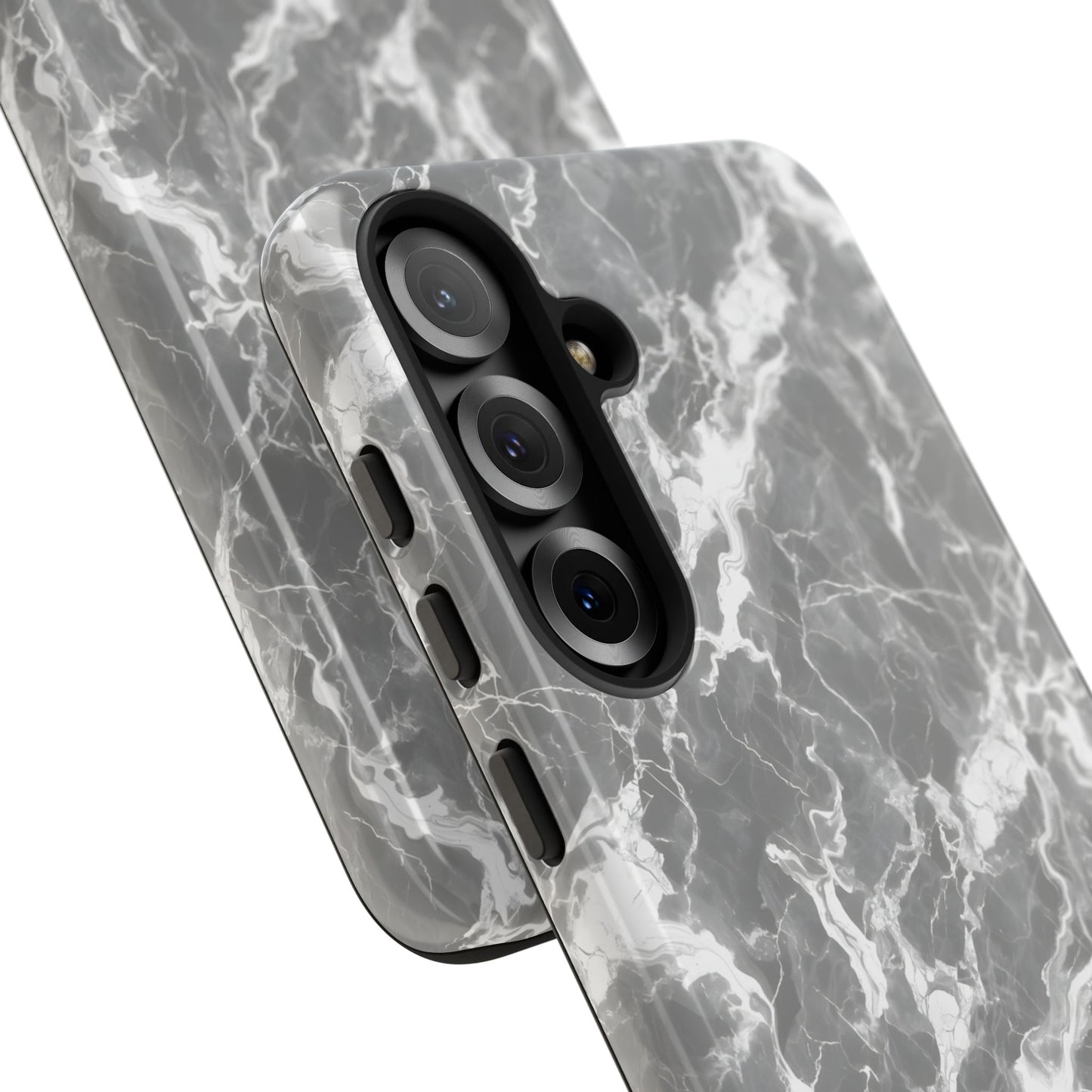Marble Crush in Charcoal Grey - iPhone Case, Samsung Galaxy Case, Google Pixel Case