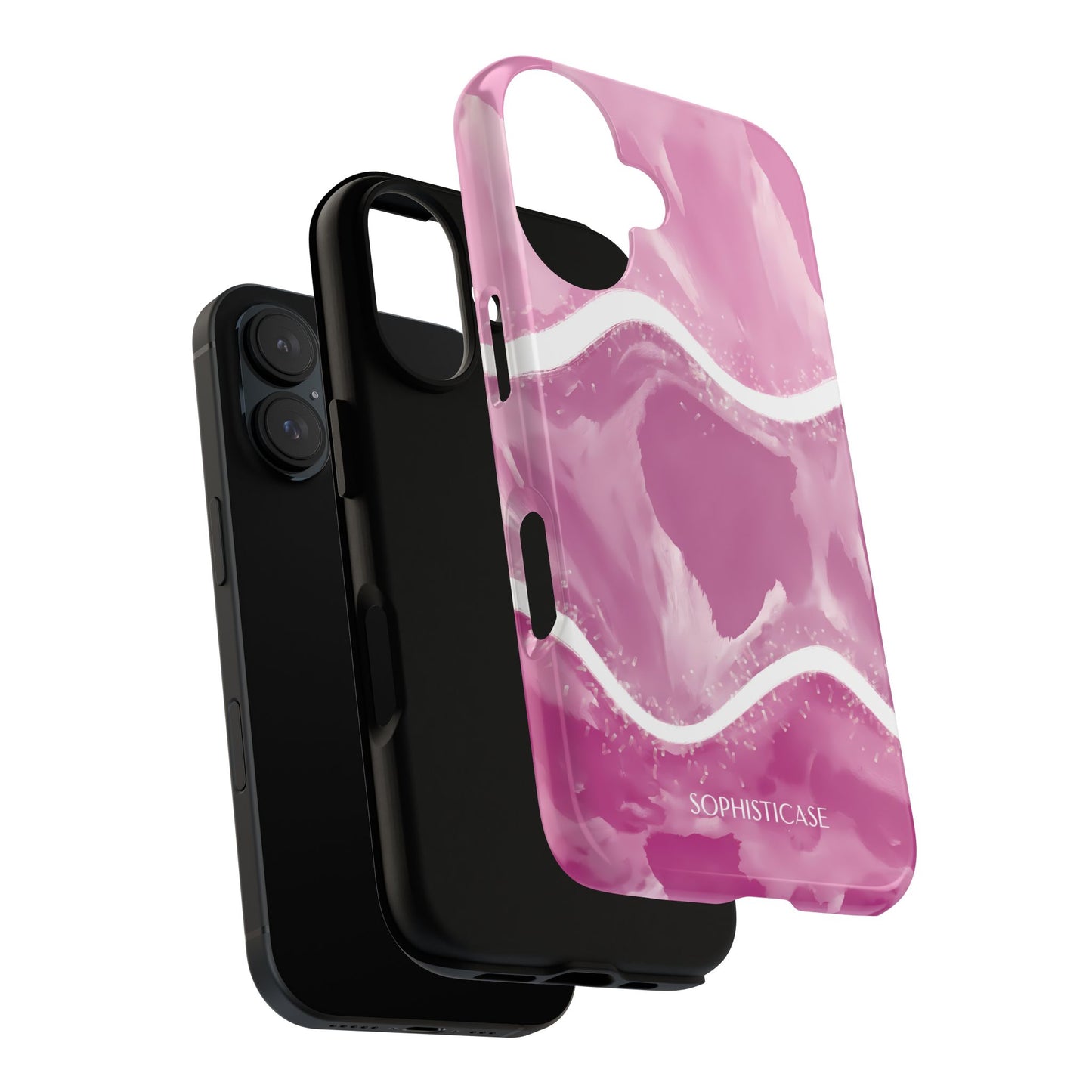 Serenity in Plum Purple - iPhone Case