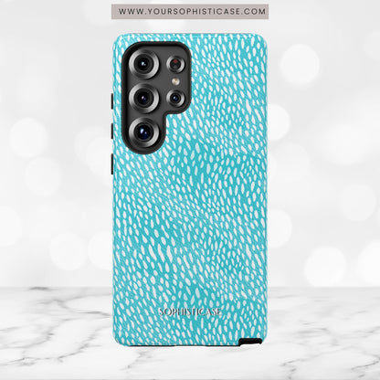 Oh Deer! in Aqua - Tough Phone Case