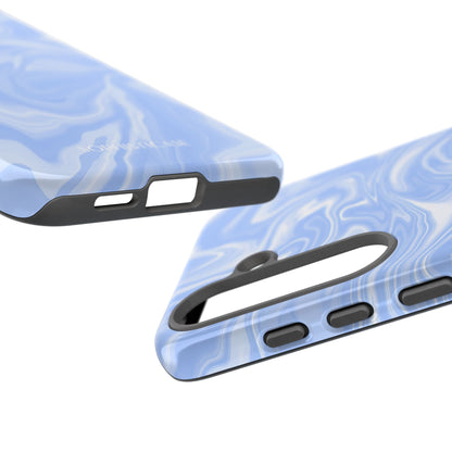 Liquid Dreams in Smoke Blue - Tough Phone Case