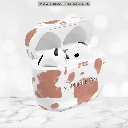 AirPod Cases - Holy Cow in Light Brown