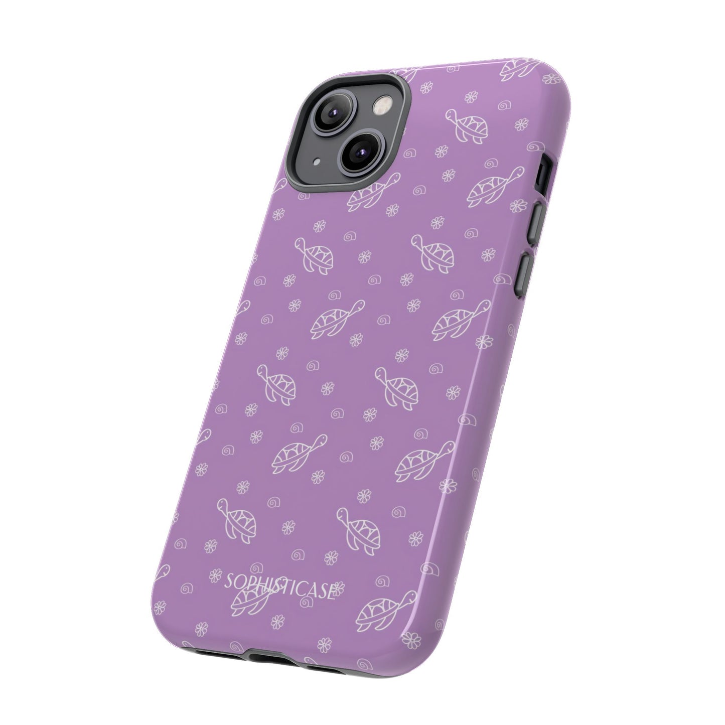 Turtle Island in Purple - iPhone Case