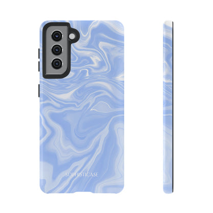 Liquid Dreams in Smoke Blue - Tough Phone Case