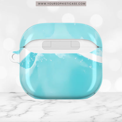 AirPod Cases - Serenity in Aqua