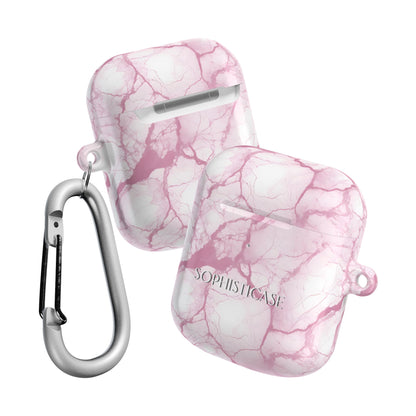 AirPod Cases - Marble Opulence in Pink