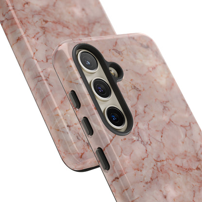 Marble Opulence in Pink - iPhone Case, Samsung Galaxy Case, Google Pixel Case