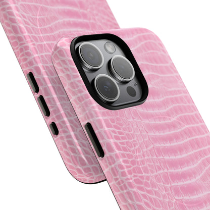 Luxe Leather in Pink - Magsafe Case