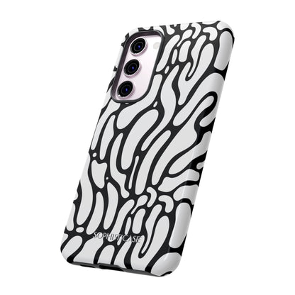 Dark Thoughts in Onyx - Tough Phone Case