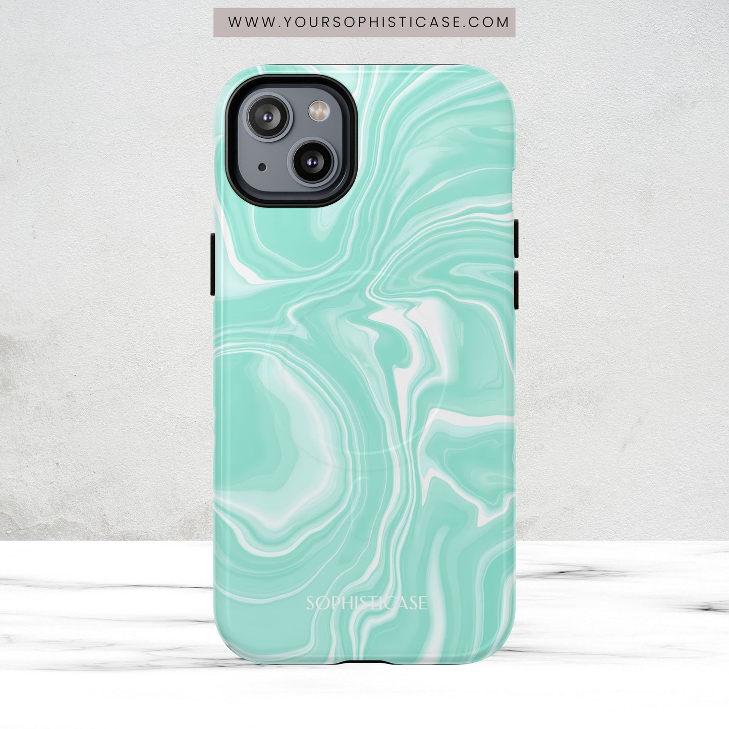 Liquid Dreams in Green - Magsafe Case