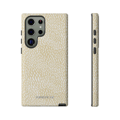 Oh Deer! in Neutral Beige- Tough Phone Case