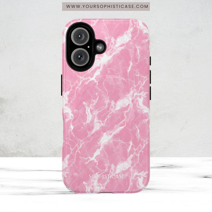 Marble Crush in Pink - Magsafe Case