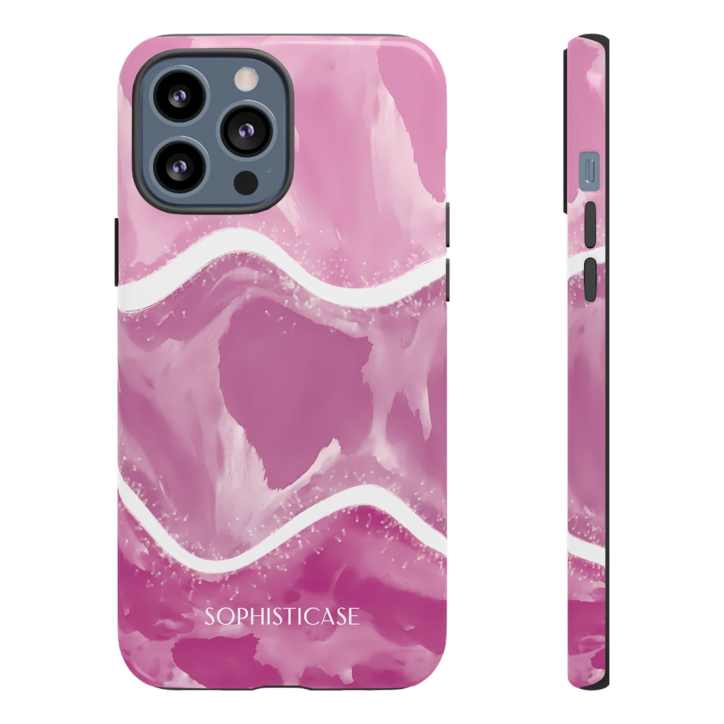 Serenity in Plum Purple - Drop Proof Phone Case for iPhone