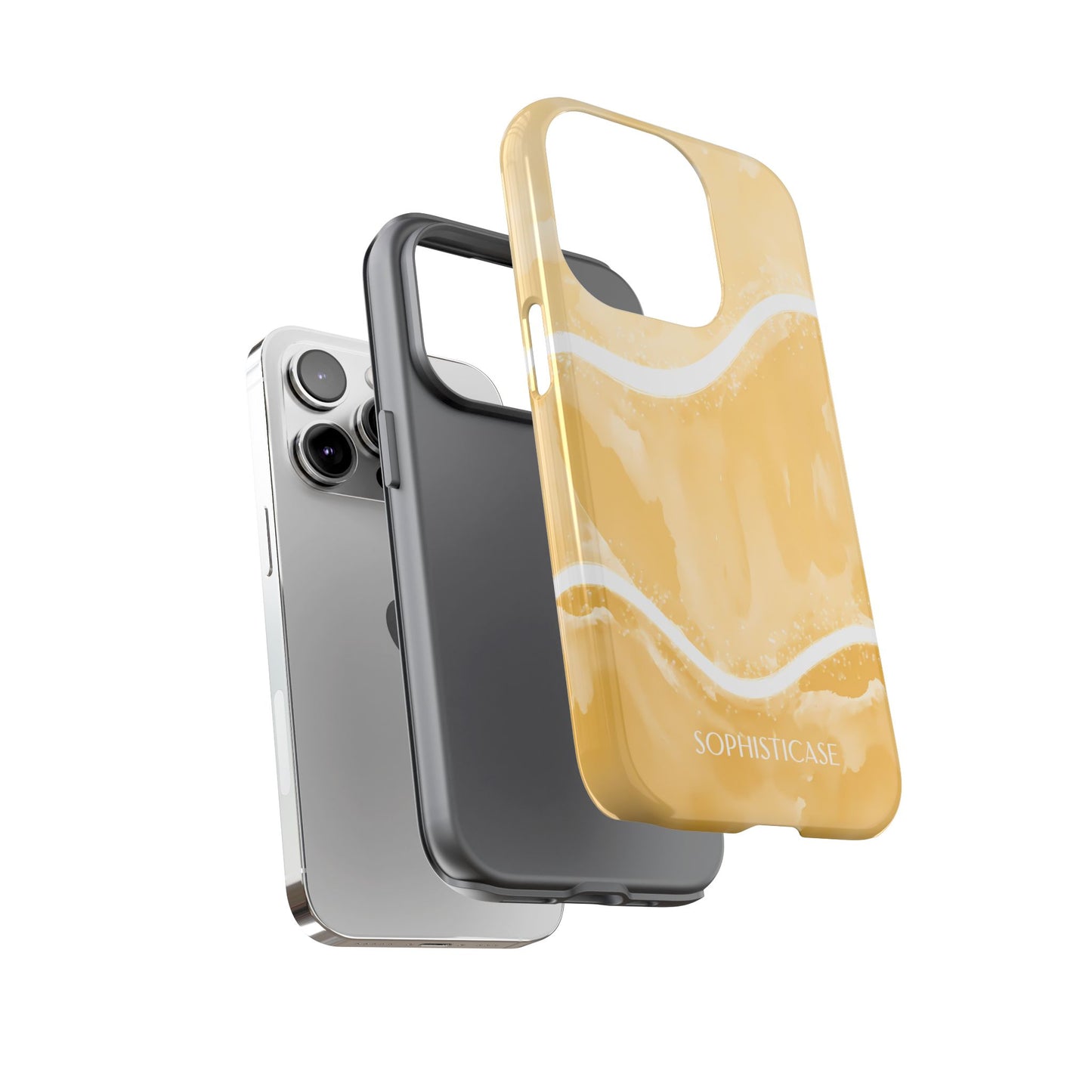 Serenity in Yellow - Protective Phone Case for iPhone