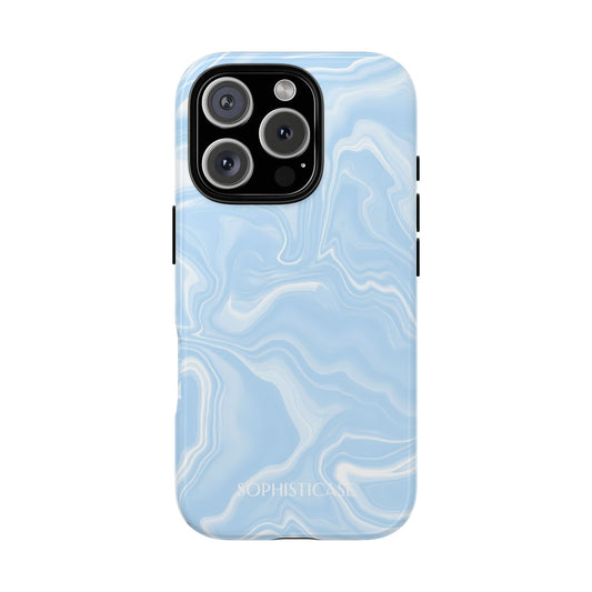 Liquid Dreams in Blue - Protective Phone Case for iPhone