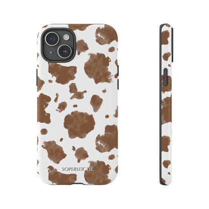 Holy Cow in Brown - iPhone Case, Samsung Galaxy Case, Google Pixel Case