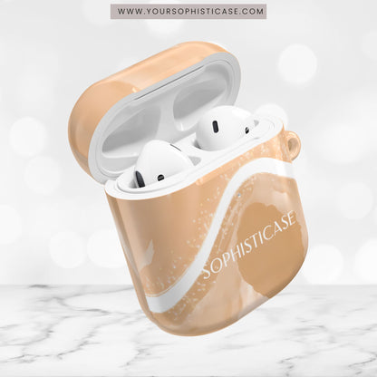AirPod Cases - Serenity in Neutral Brown
