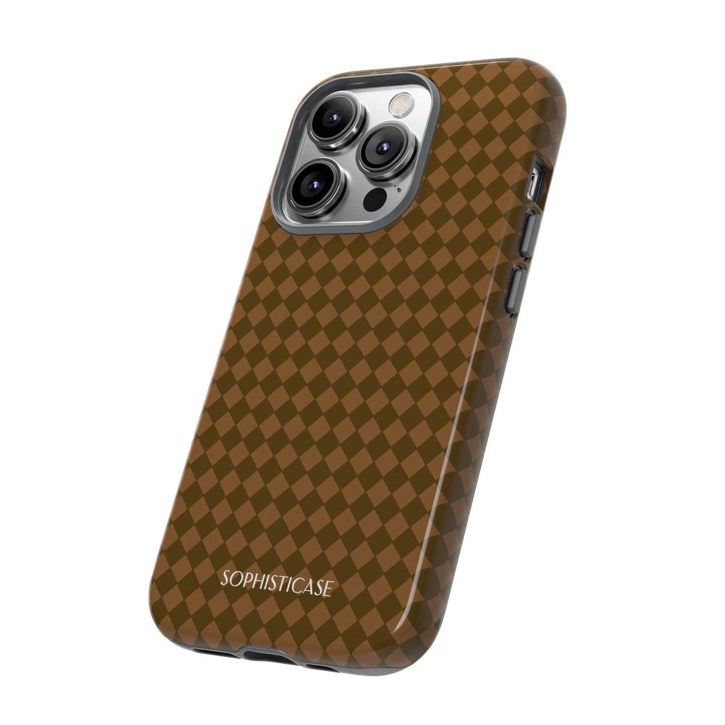 Diamond Diva in Deep Brown - iPhone Case, Samsung Galaxy Case, Google Pixel Case
