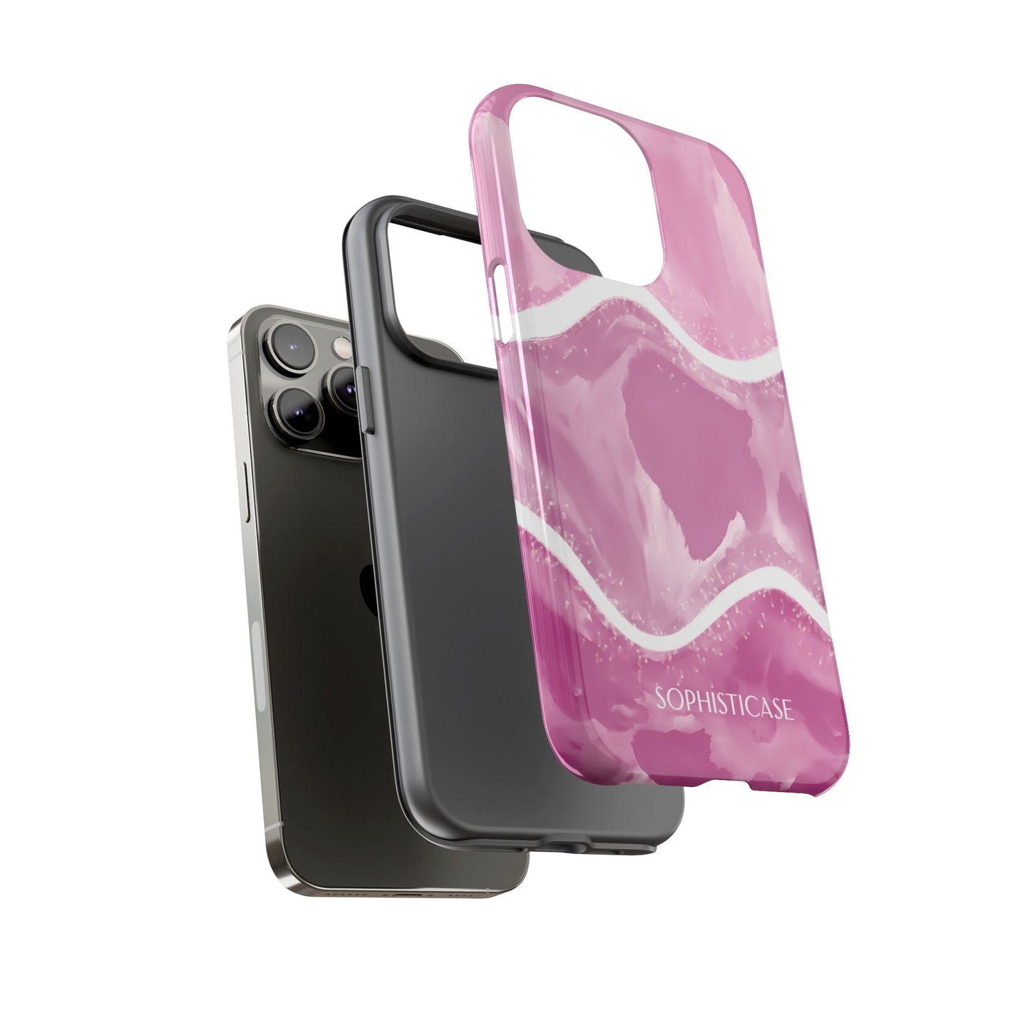 Serenity in Plum Purple - Drop Proof Phone Case for iPhone