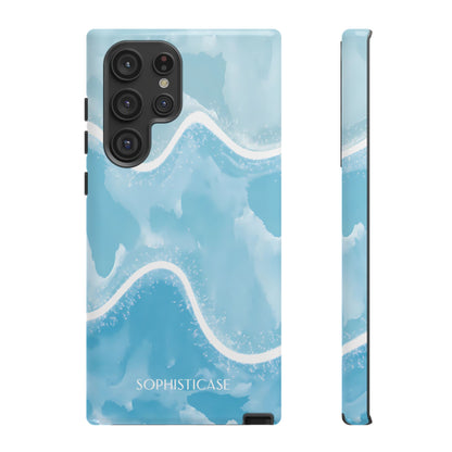 Serenity in Blue - Drop Proof Phone Case for iPhone, Samsung Galaxy and Google Pixel