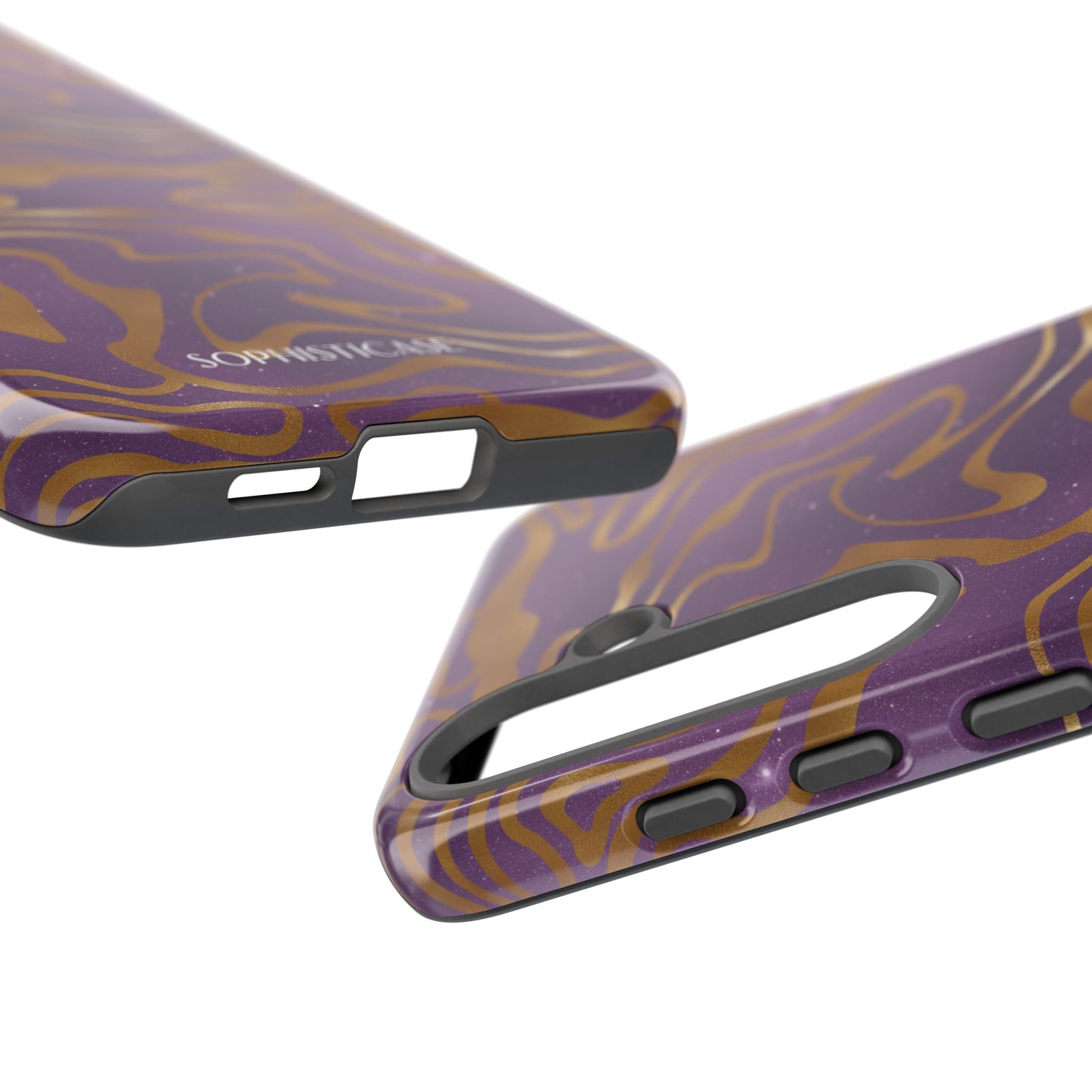 Cosmic Zebra in Purple - iPhone Case, Samsung Galaxy Case, Google Pixel Case