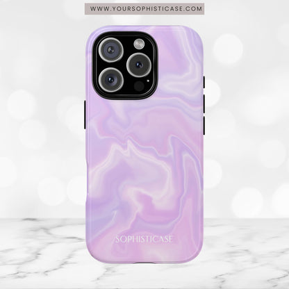 Liquid Magic in Sunset Haze - iPhone Case