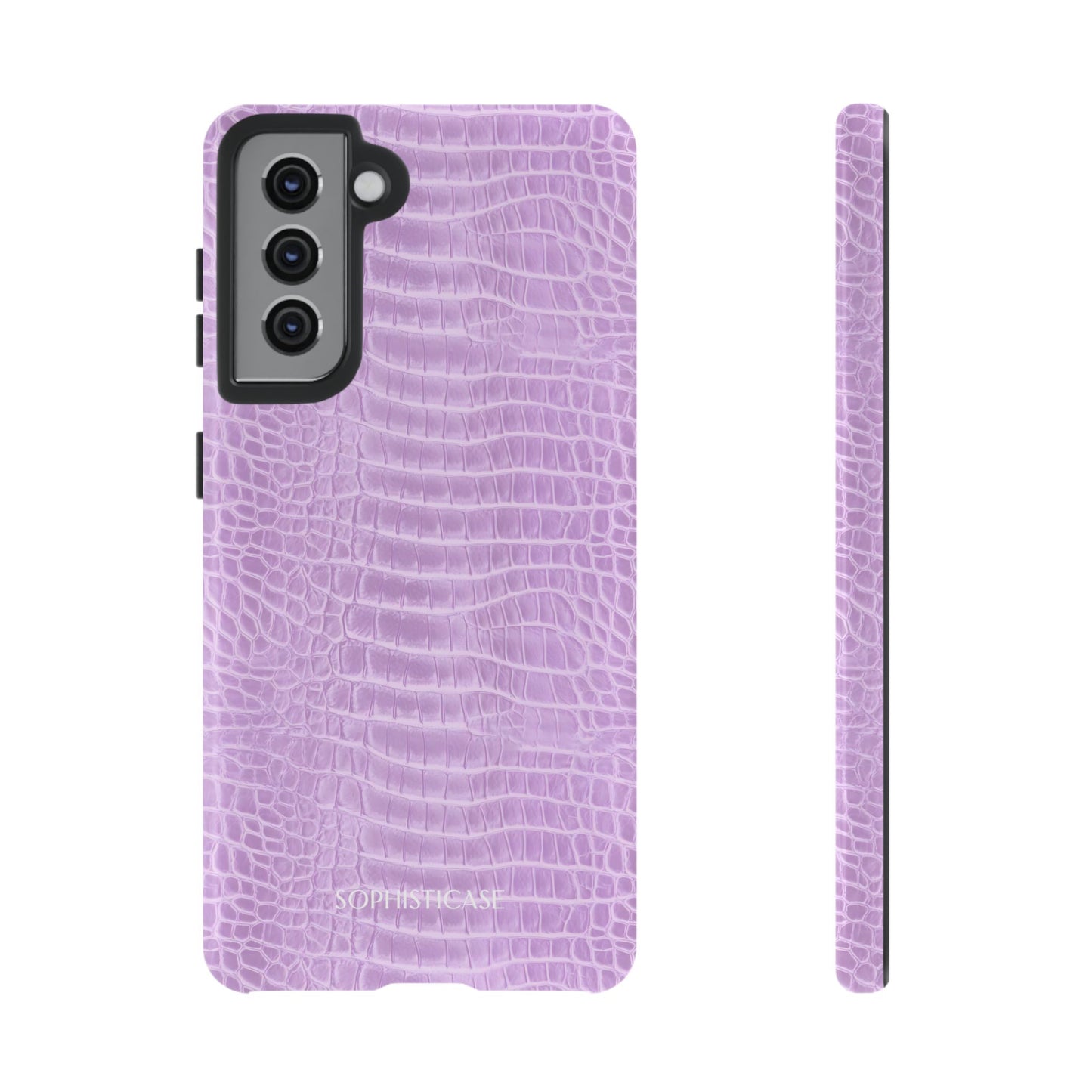 Luxe Leather in Purple - Tough Phone Case