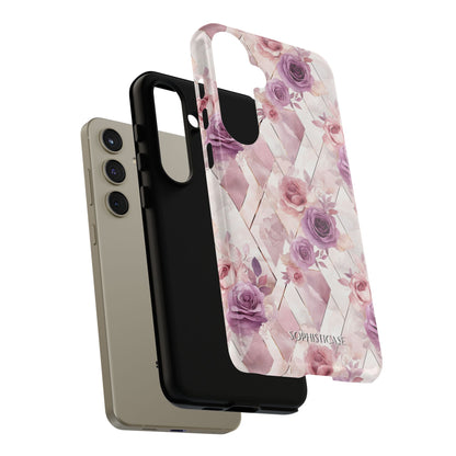 Royal Floral in Mauve Rose - Tough Phone Case
