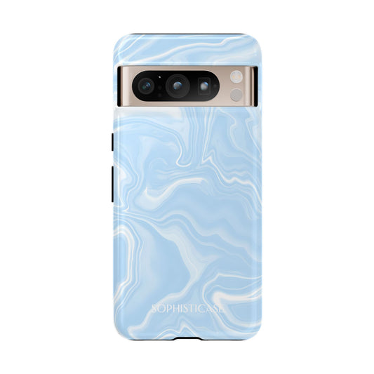 Liquid Dreams in Blue - Protective Phone Case for Google Pixel